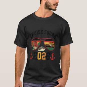 Cruise Squad België Vakantie Trip 2026 Souvenir T-shirt