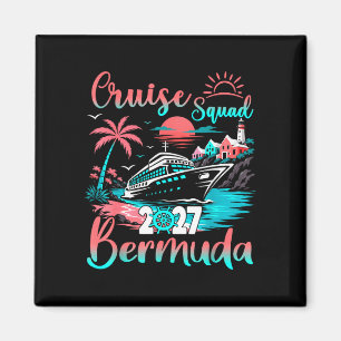 Cruise squad bermuda 2027 tropische vakantie famil magneet