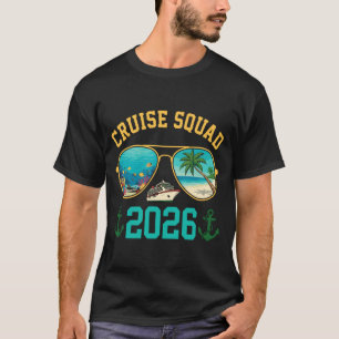 Cruise Squad Caribische Vakantie Trip 2026 T-shirt