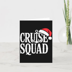 Cruise Squad Feestelijke Srit Nautische Liefhebber Kaart