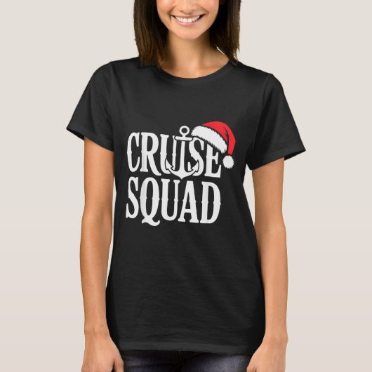 Cruise Squad Festive Srit Nautical Lovers Christma T-shirt (Voorkant)