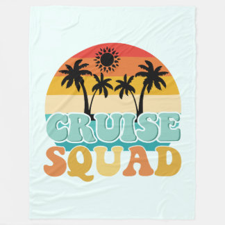 Cruise Squad Fleece Deken
