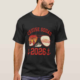 Cruise Squad Japan Vakantietrip 2026 T-shirt