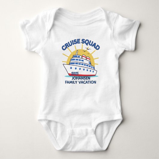 Cruise Squad Matching Family Cruise Romper (Voorkant)