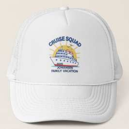 Cruise Squad Matching Family Cruise Trucker Pet