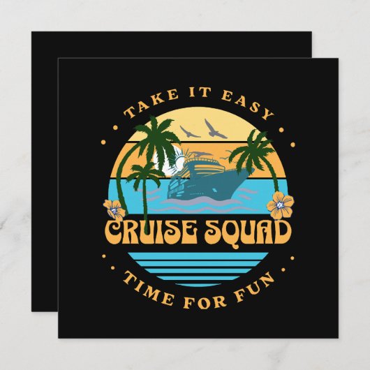 Cruise Squad Retro Cruise (Voorkant / Achterkant)