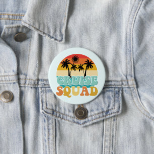 Cruise Squad Ronde Button 7,6 Cm