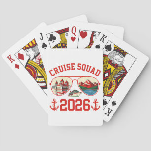 Cruise Squad Zwitserland Vakantietrip 2026 Pokerkaarten