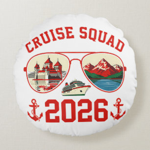 Cruise Squad Zwitserland Vakantietrip 2026 Rond Kussen
