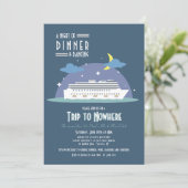 Cruise to Nowhere Invitation Kaart (Staand voorkant)
