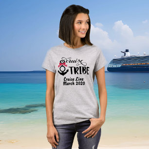 Cruise Tribe Girl's Trip Weekend Bachelorette T-shirt