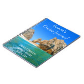 Cruise Vacation Journal Notitieboek Mexico Beach (Linkerzijde)