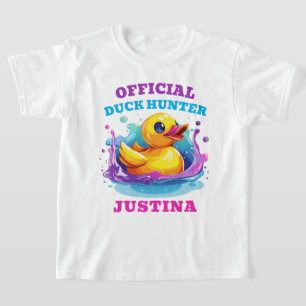 Cruise Vakantie Officiële Duck Hunter T-shirt Kind