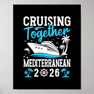 Cruise Vakantie Samen Middellandse Zee 2026 Poster