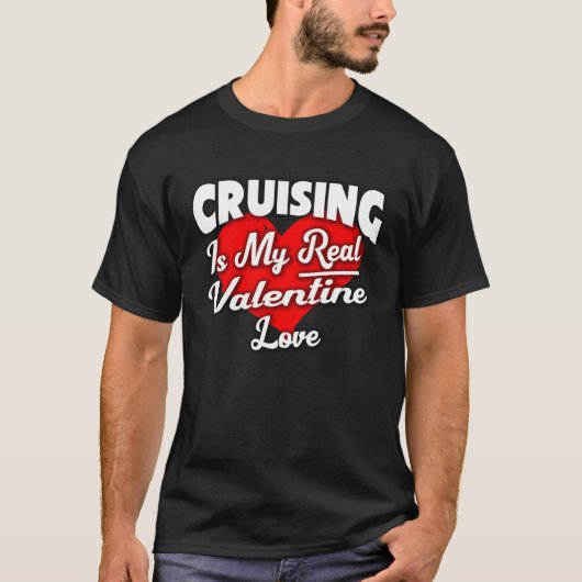Cruise Valentijn Cruise Vakantie T-shirt (Voorkant)