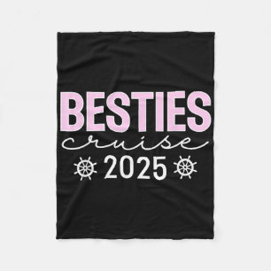 Cruise van beste vrienden 2025 Matching schipreüni Fleece Deken