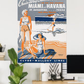 Cruise-Way Summer Vacations 1937 Flyer Poster (Thuiskantoor)