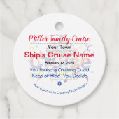 Cruiseduck Bedankjes Labels (Voorkant)