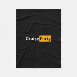 Cruisefeest - Y Cruising Bon Voyage-cadeaus Fleece Deken