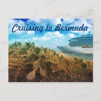 Cruisekaart naar Bermuda Post Card Briefkaart