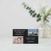 Cruisekaart Visitekaartje (Staand voorkant)