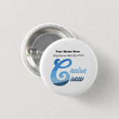cruisemacht ronde button 3,2 cm (Voorkant /achterkant)