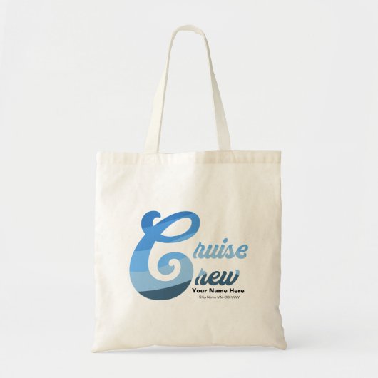 cruisemacht tote bag (Voorkant)