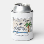 Cruisemodus op gepersonaliseerd blikjeskoeler (Blikje Voorkant)