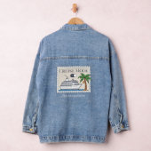 Cruisemodus op gepersonaliseerd denim jacket (Hangar)