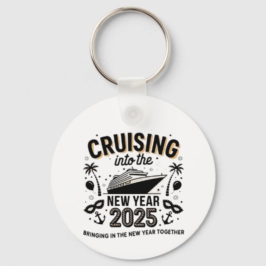 Cruisen 2025 samen herinneringen maken sleutelhanger (Voorkant)