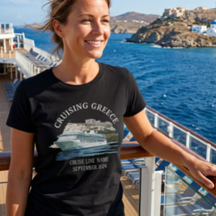 Cruisen Griekenland Akropolis Athene Grieks T-shirt