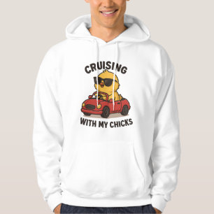Cruisen met mijn kuikens - Grappig kip T-shirt