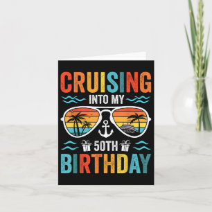 Cruisen naar mijn 50e verjaardag Family Cruise 50 Kaart
