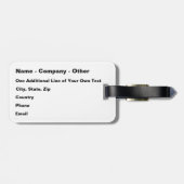 CRUISEOLOGIST - Funny Cruise Ship Vacking Bagagelabel (Achterkant horizontaal)