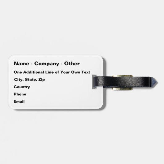 CRUISEOLOGIST - Funny Cruise Ship Vacking Bagagelabel (Achterkant horizontaal)