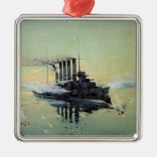 Cruiser Askold Metalen Ornament