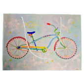 Cruiser Bike Gift Bag Groot Cadeauzakje (Achterkant)