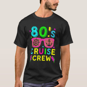 Cruisereis 1980s Retro Style Kostuum 80 s Cruis T-shirt