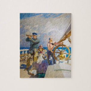 Cruises door Newell Convers Wyeth Legpuzzel