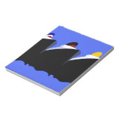  cruiseschepen Art Deco Poster Notitieblok (Gedraaid)