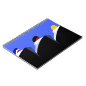 cruiseschepen Art Deco Poster Notitieboek (Linkerzijde)