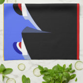 cruiseschepen Art Deco Poster Theedoek (Gevouwen)