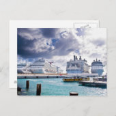 cruiseschepen briefkaart (Voorkant / Achterkant)