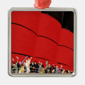 cruiseschepen met afscheid metalen ornament (Voorkant)