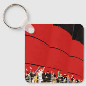 cruiseschepen met afscheid sleutelhanger (Voorkant)