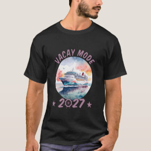 Cruiseschip Avontuur Familie Vakantie 2027 Cruisen T-shirt