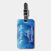 cruiseschip bagagelabel (Voorkant verticaal)