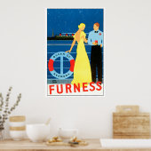 cruiseschip Bermuda Poster (Keuken)