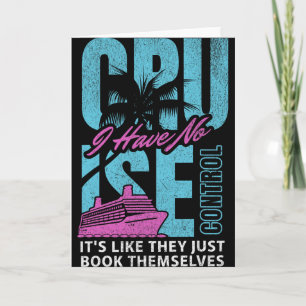 Cruiseschip Boot Familie Vakantie Humor Kaart
