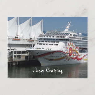 Cruiseschip Briefkaart